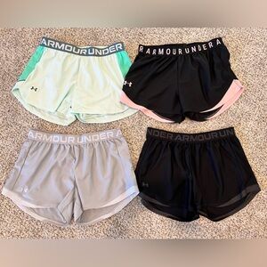 4 pairs of Under Armour Athletic Shorts